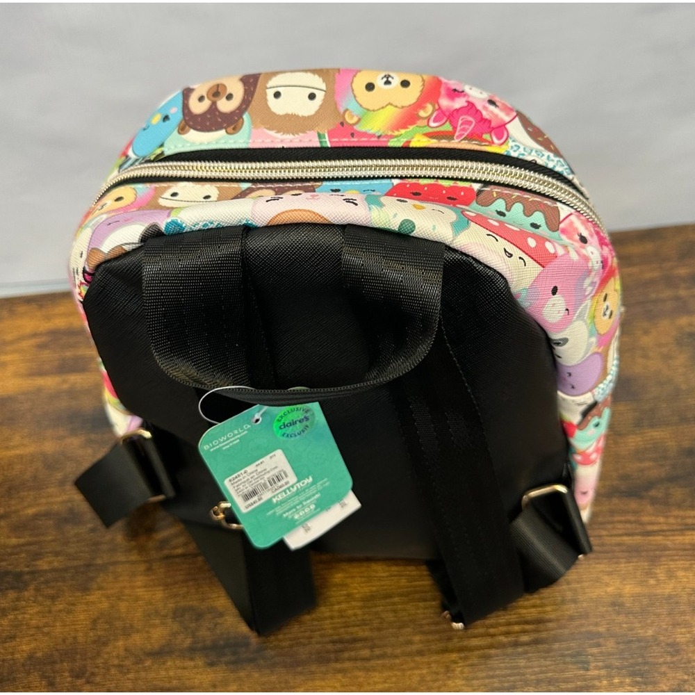 NWT Squishmallows All Over Print Mini Backpack Multi Character Animals Zip Bag - Picture 11 of 14